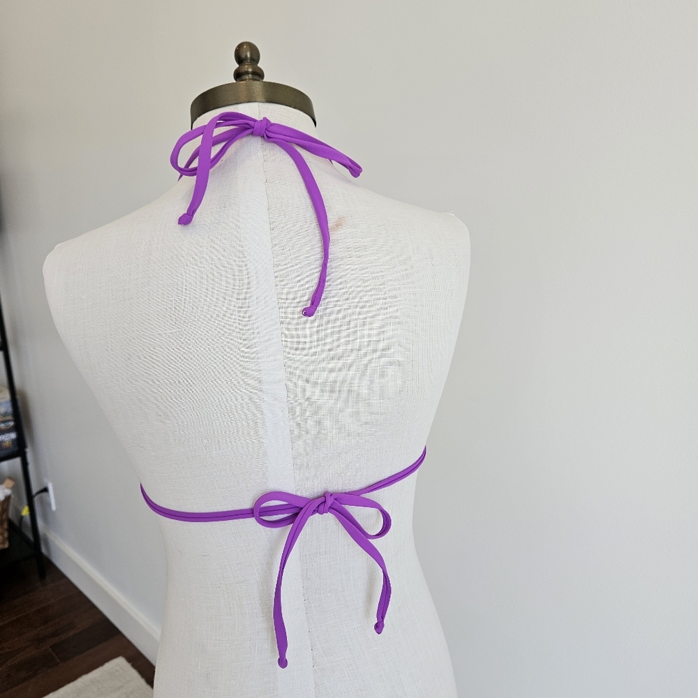 SKIMS Purple Bikini Top - Picture 4 of 4